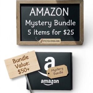 New Amazon items mystery bundle, 5 items $25.00.
